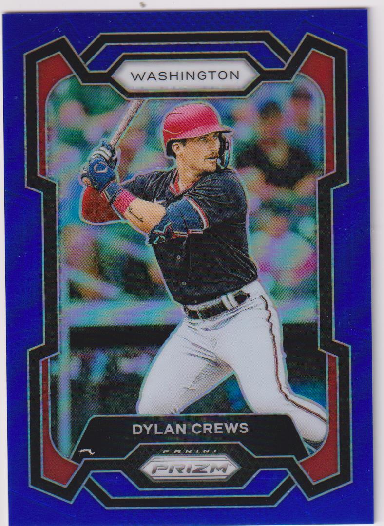 2024 Panini Prizm Baseball Blue Prizms Dylan Crews #183