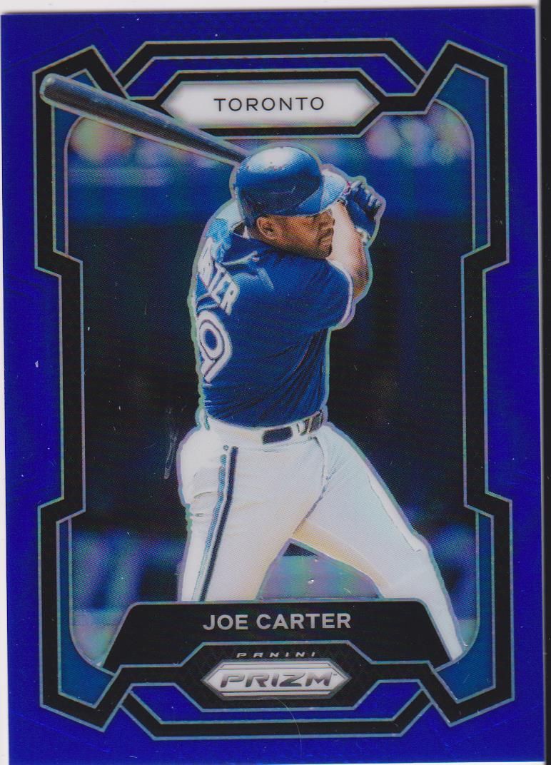 2024 Panini Prizm Baseball Blue Prizms 012/199 Joe Carter #35
