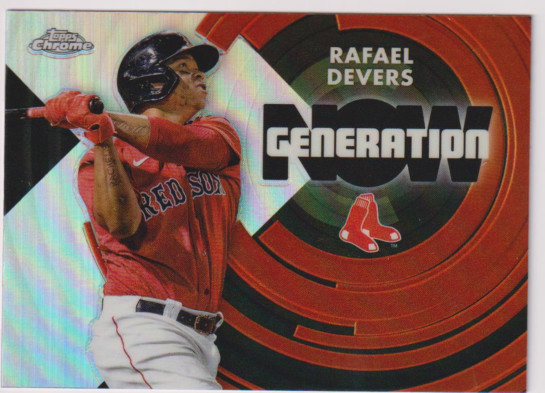2022 Topps Baseball Generation Now Rafael Devers #GN-9