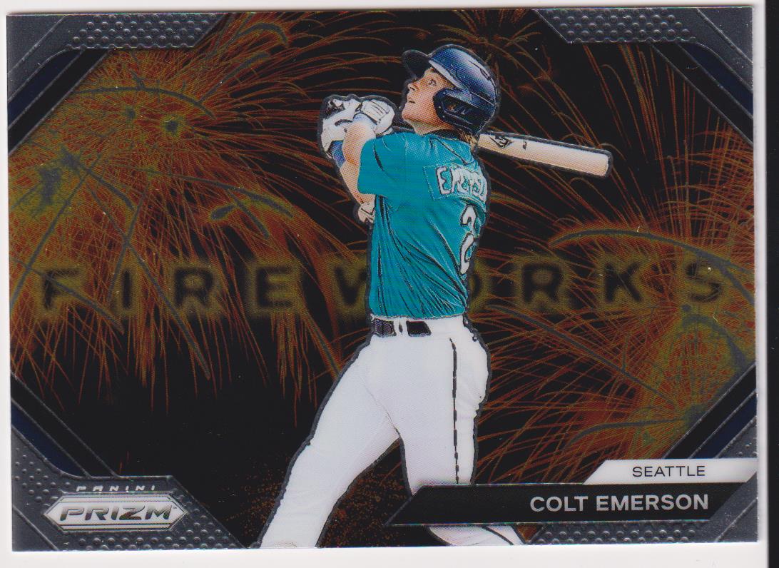 2024 Panini Prizm Baseball Fireworks Colt Emerson #4