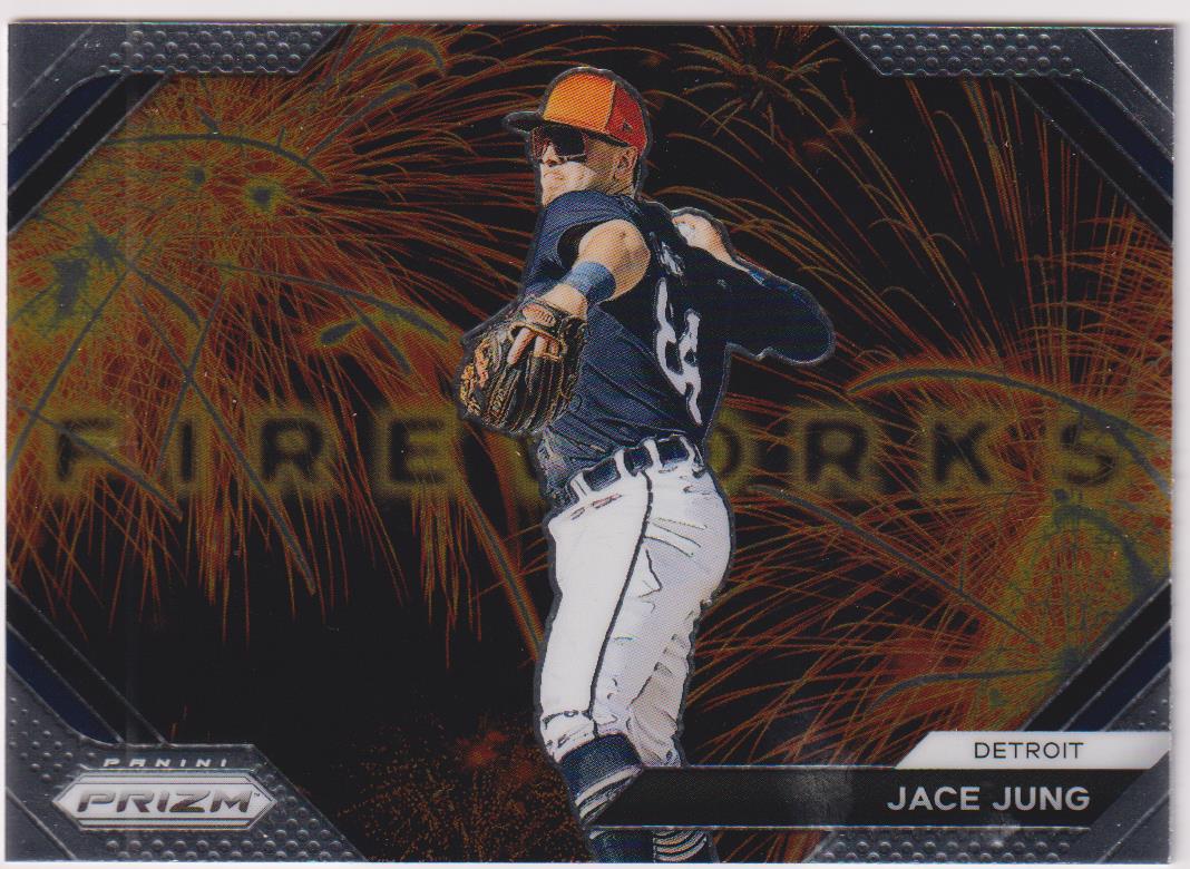 2024 Panini Prizm Baseball Fireworks Jace Jung #19