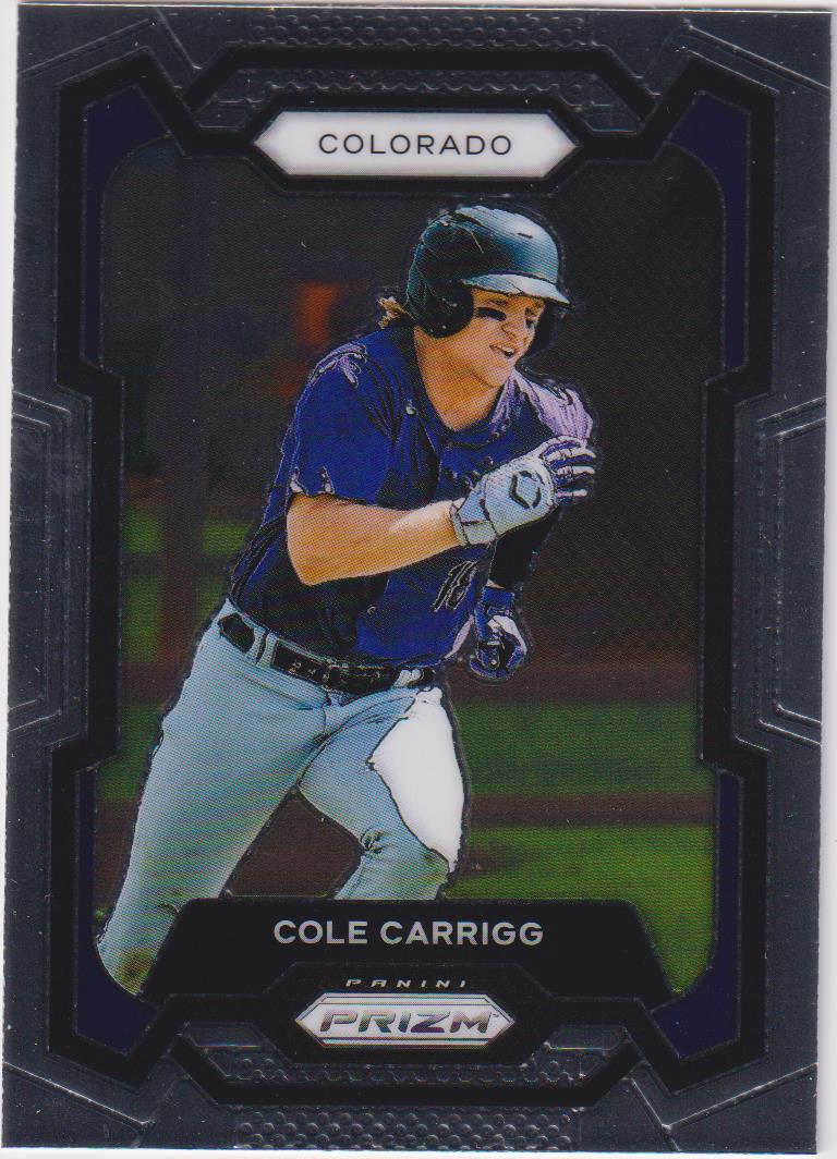 2024 Panini Prizm Baseball Cole Carrigg #198