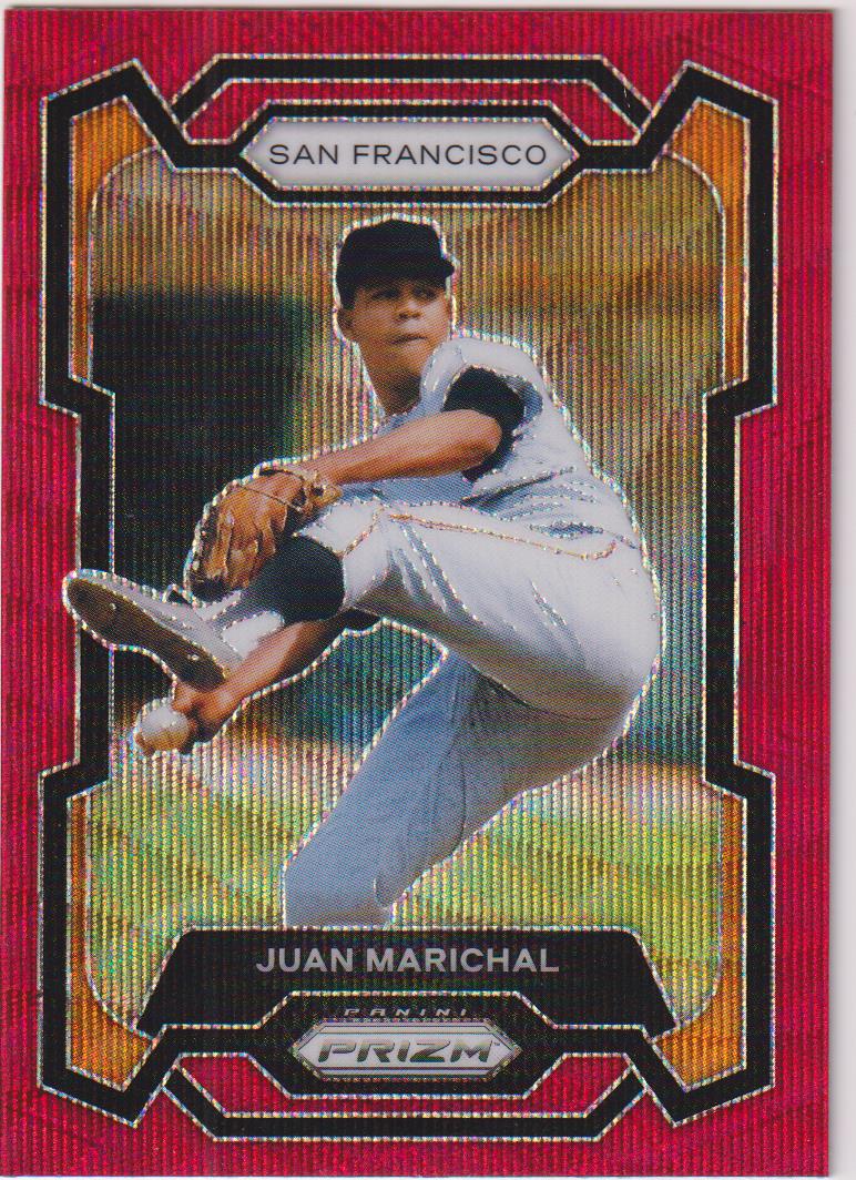 2024 Panini Prizm Baseball Ruby Wave Prizms Juan Marichal #81