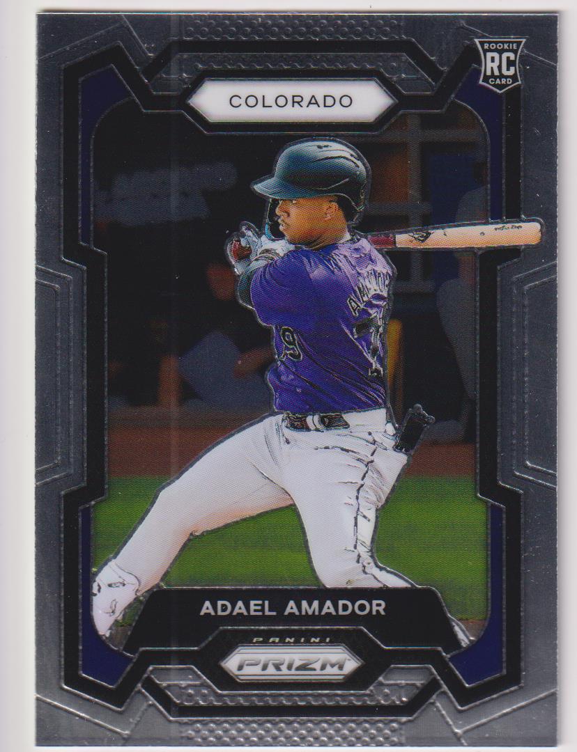 2024 Panini Prizm Baseball Adael Amador #296 Rookie