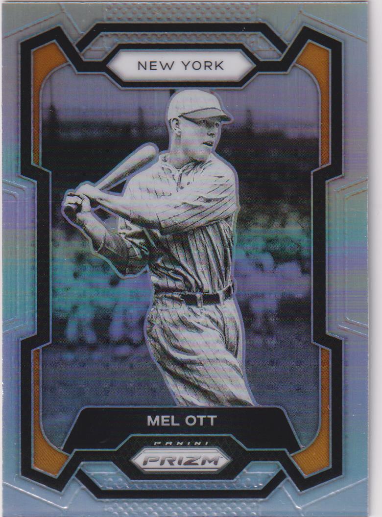 2024 Panini Prizm Baseball Silver Prizms Mel Ott #117