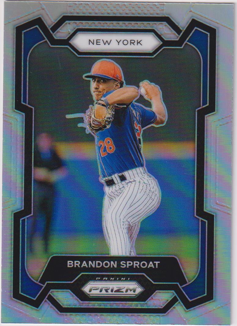 2024 Panini Prizm Baseball Silver Prizms Brandon Sproat #281