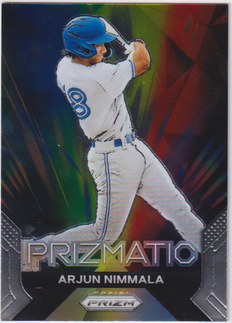 2024 Panini Prizm Baseball Prizmatic Arjun Nimmala #23