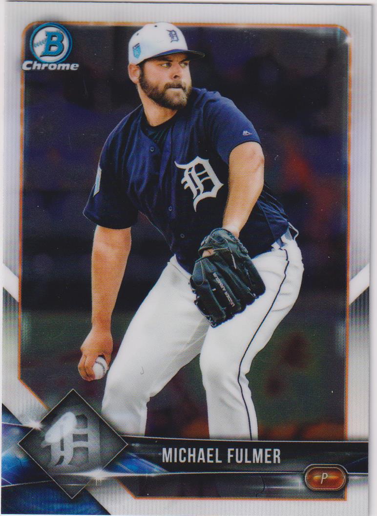 2018 Bowman Chrome Baseball Michael Fulmer #4