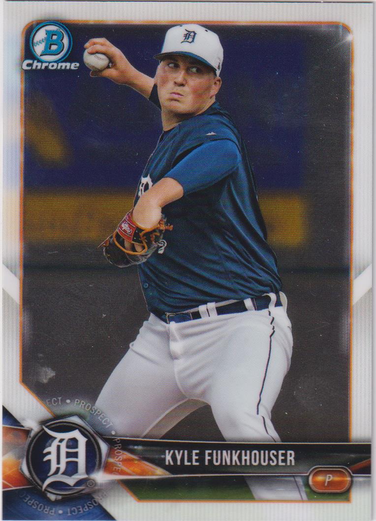 2018 Bowman Chrome Baseball Prospects Kyle Funkhouser #BCP187