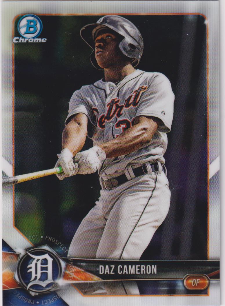 2018 Bowman Chrome Baseball Prospects Daz Cameron #BCP226