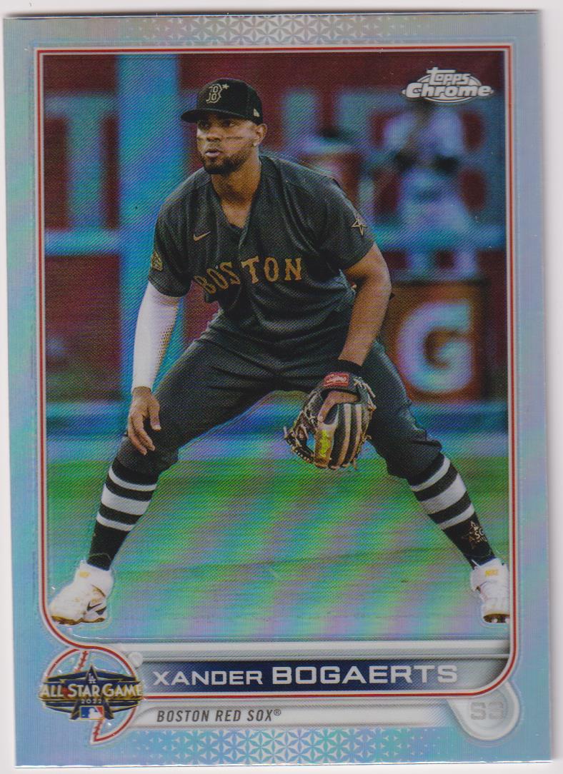 2022 Topps Chrome Update Baseball All-Star Game Chrome Xander Bogaerts #ASGC-21