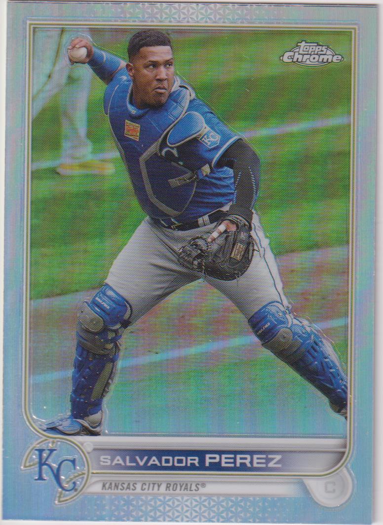 2022 Topps Chrome Baseball Refractor Salvador Perez #50
