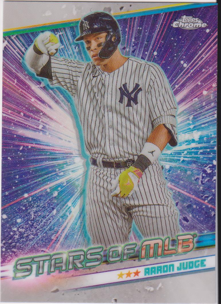 2024 Topps Baseball Stars of MLB Chrome Aaron Judge #CSMLB-13