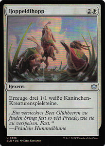 Magic The Gathering: Bloomburrow Foil DE: #16 Hoppeldihopp