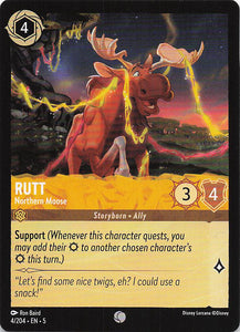 Disney Lorcana: Shimmering Skies EN: #4 Rutt