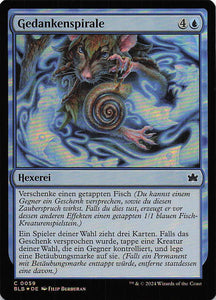 Magic The Gathering: Bloomburrow Foil DE: #59 Gedankenspirale