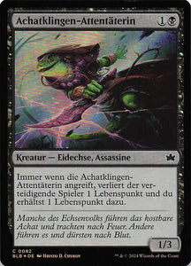 Magic The Gathering: Bloomburrow Foil DE: #82 Achatklingen-Attentäterin
