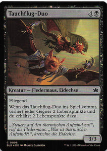 Magic The Gathering: Bloomburrow Foil DE: #96 Tauchflug-Duo