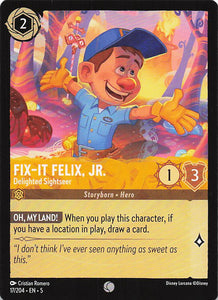 Disney Lorcana: Shimmering Skies EN: #17 Fix-It Felix, Jr.