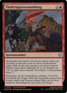 Magic The Gathering: Bloomburrow Foil DE: #159 Thaltruppensammlung