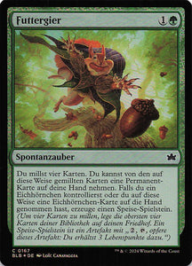 Magic The Gathering: Bloomburrow Foil DE: #167 Futtergier