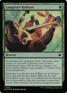Magic The Gathering: Bloomburrow Foil DE: #182 Langstiel-Keilerei
