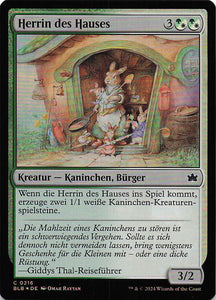 Magic The Gathering: Bloomburrow Foil DE: #216 Herrin des Hauses