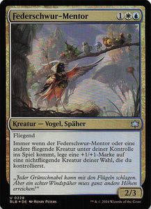 Magic The Gathering: Bloomburrow Foil DE: #228 Federschwur-Mentor