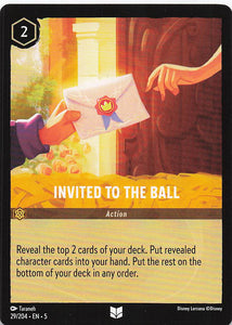 Disney Lorcana: Shimmering Skies EN: #29 Invited to the hell