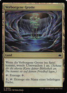 Magic The Gathering: Bloomburrow Foil DE: #254 Verborgene Grotte