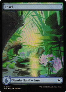 Magic The Gathering: Bloomburrow Foil DE: #266 Insel