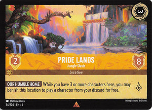 Disney Lorcana: Shimmering Skies EN: #34 Pride Lands