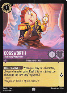 Disney Lorcana: Shimmering Skies EN: #37 Cogsworth