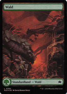 Magic The Gathering: Bloomburrow Foil DE: #280 Wald