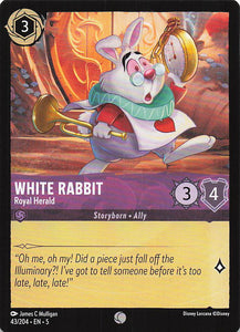 Disney Lorcana: Shimmering Skies EN: #43 White Rabbit
