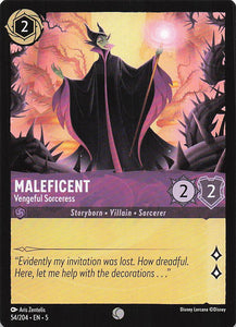 Disney Lorcana: Shimmering Skies EN: #54 Maleficent
