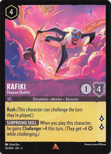 Disney Lorcana: Shimmering Skies EN: #55 Rafiki