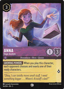 Disney Lorcana: Shimmering Skies EN: #56 Anna