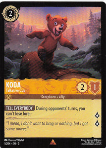 Disney Lorcana: Shimmering Skies EN: #1 Koda