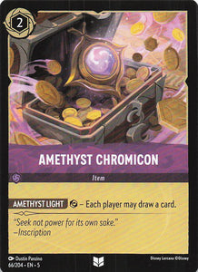 Disney Lorcana: Shimmering Skies EN: #66 Amethyst Chromicon