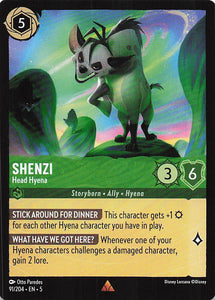 Disney Lorcana: Shimmering Skies EN: #91 Shenzi