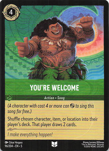 Disney Lorcana: Shimmering Skies EN: #96 You're Welcome