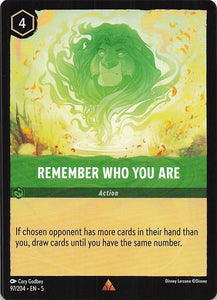 Disney Lorcana: Shimmering Skies EN: #97 Remember Who You Are