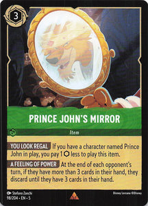 Disney Lorcana: Shimmering Skies EN: #98 Prince John's Mirror
