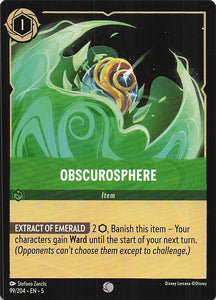 Disney Lorcana: Shimmering Skies EN: #99 Obscurosphere