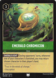 Disney Lorcana: Shimmering Skies EN: #100 Emerald Chromicon