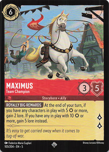 Disney Lorcana: Shimmering Skies EN: #105 Maximus