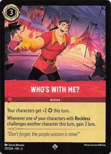 Disney Lorcana: Shimmering Skies EN: #131 Who's With Me