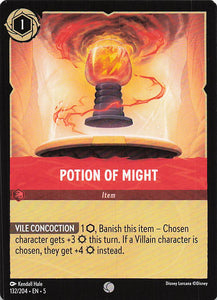 Disney Lorcana: Shimmering Skies EN: #132 Potion of Might