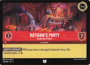 Disney Lorcana: Shimmering Skies EN: #136 Ratigan's Party